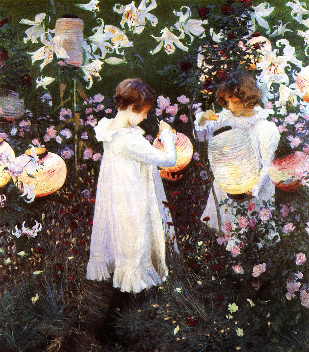 John Singer Sargent　1856～1925) American painter